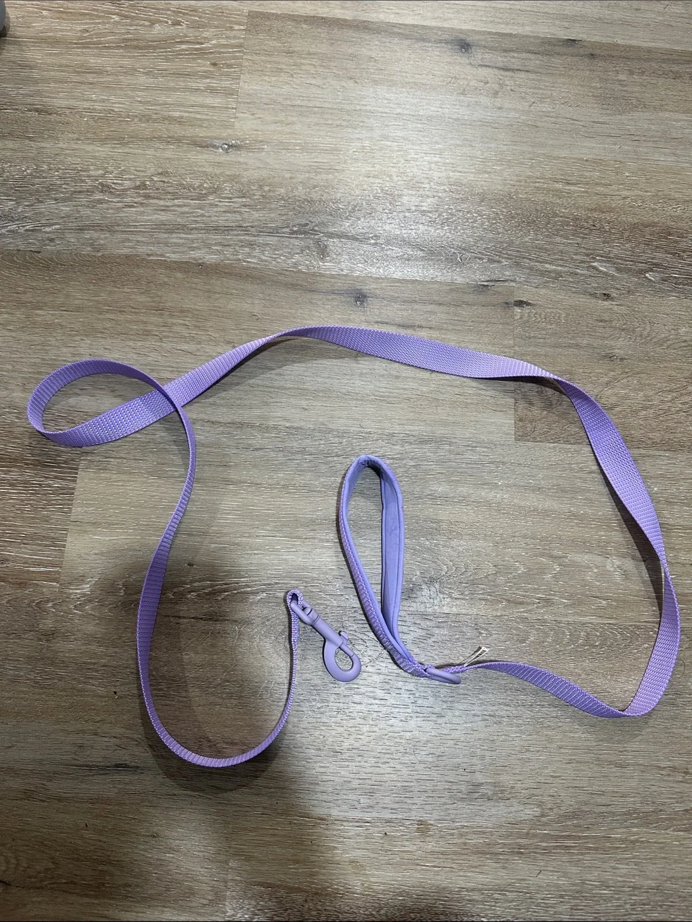Lavender Dog Leash with Padded Handle. NWOT